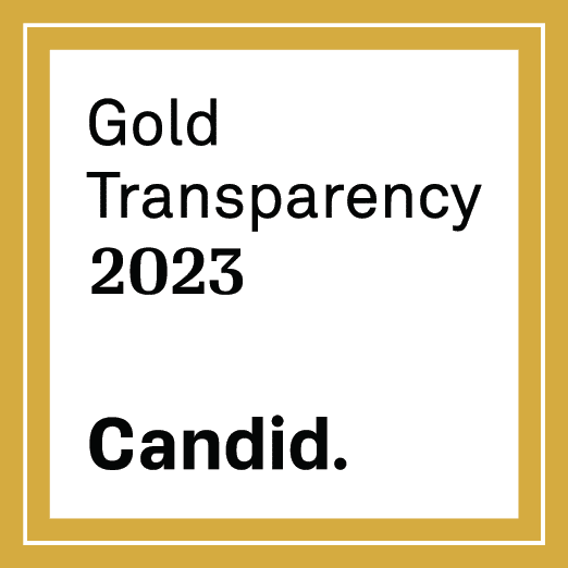 Gold Transparency 2023 Candid Seal