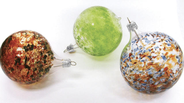 Making Blown Glass Ornaments