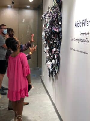 Alica Piller 202 Exhibition in the Staenberg Gallery at Craft Alliance