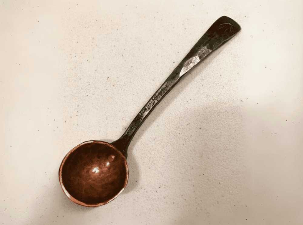 Making a Coffee Scoop