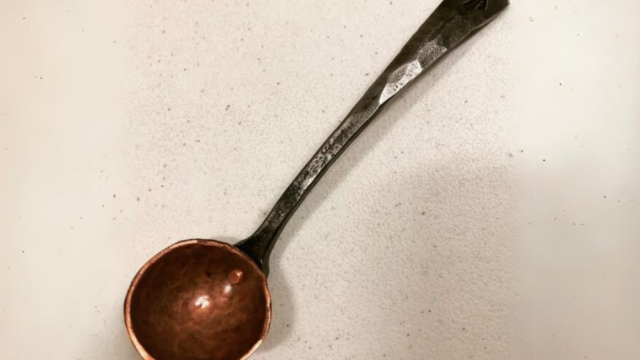 Making a Coffee Scoop